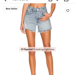 Agolde Parker long shorts